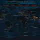 Illustration for article titled Map reveals all asteroid impacts from 2000 to 2013